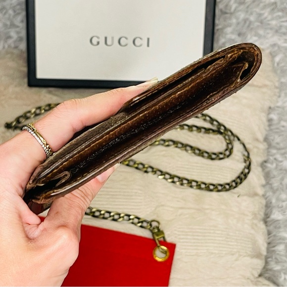 GUCCI GG Canvas Web Sherry Line - Picture 6 of 15
